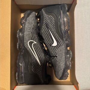 Nike VaporMax Black and Gray Sneakers